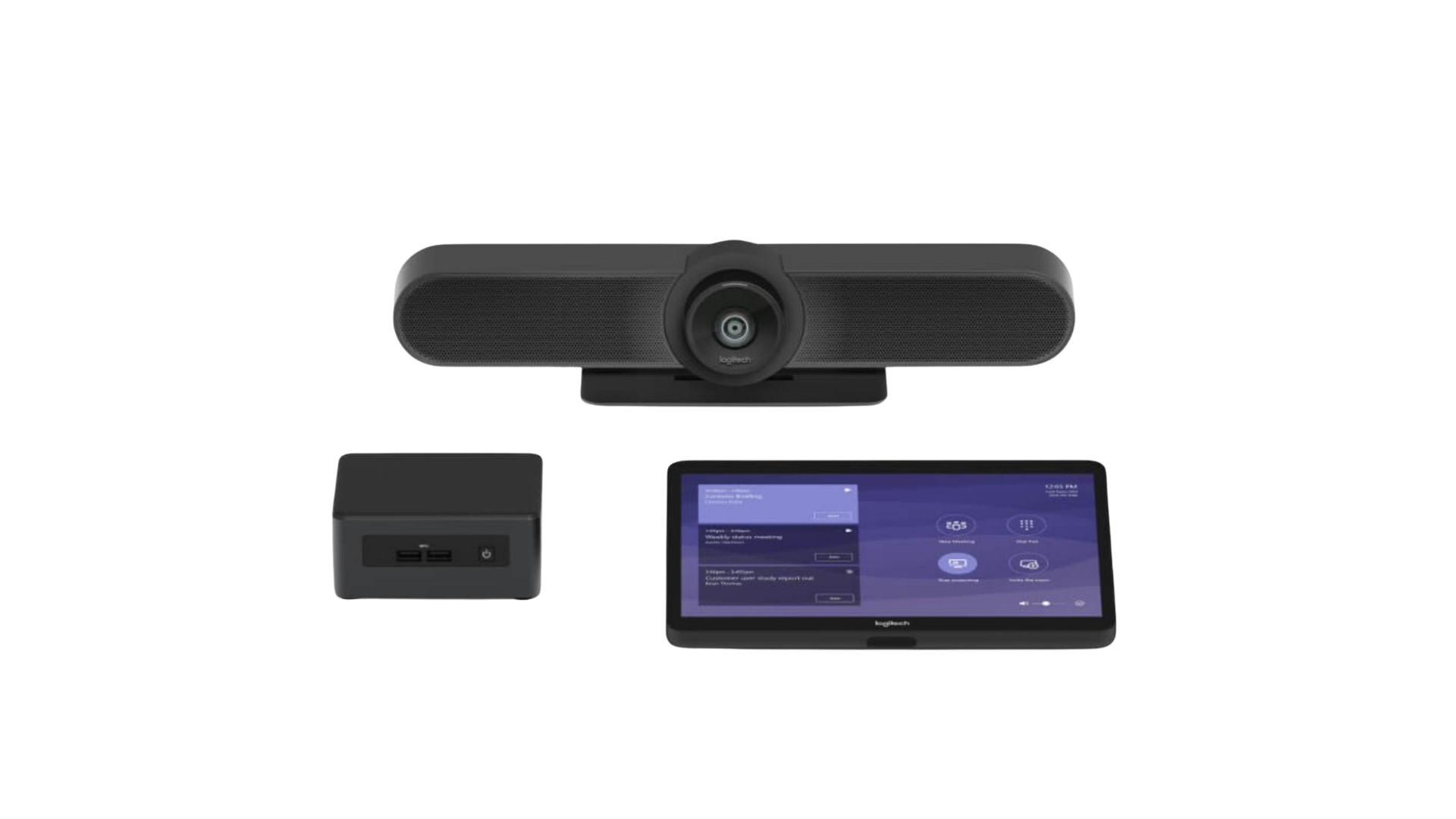 Logitech Small Room+TAP+MeetUp+Intel NUC for MTR Tea